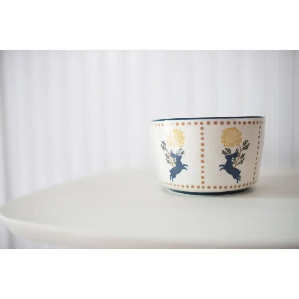 Anthropologie Millie Bunny Berry Basket